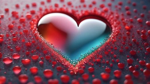 Heart shape for Love concept, Valentine's Day concepts. love symbol, concept for Valentine's Day,