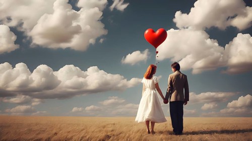Love, Valentine's Day concepts. Love symbol, concept for Valentine's Day, wedding etc. Heart