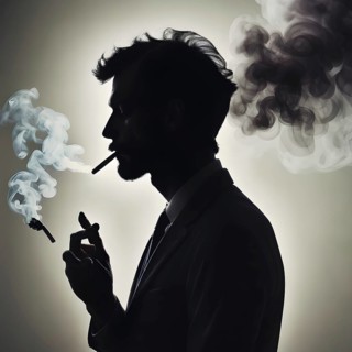 Smoking, concept of no smoking and World No Tobacco Day with lung and cigarette. Smoking Addiction.