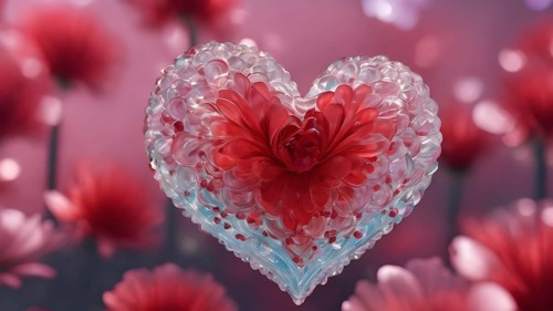 Heart shape for Love concept, Valentine's Day concepts. love symbol, concept for Valentine's Day,