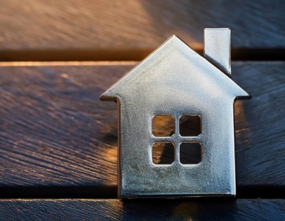 Property home and real estate insurance concept. miniature model house. Mortgage concep, AI