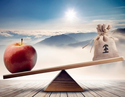 Artistic arrangement balance, illustrating equilibrium, imbalance, and relationships. The image