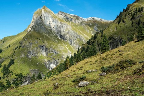 Himmelhorn, Oytal, near Oberstdorf, Oberallgäu, Allgäu, Bavaria, Germany