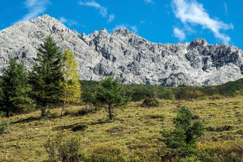 Großer Wilder, Oytal, near Oberstdorf, Oberallgäu, Allgäu, Bavaria, Germany