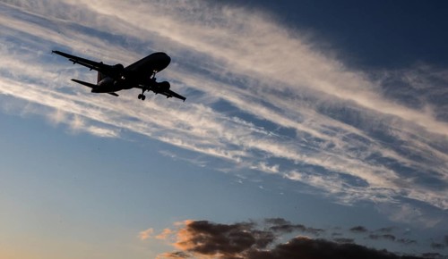 Landing of an aircraft at BER Berlin Brandenburg Willy Brandt Airport, Schönefeld, 29/09/2025,