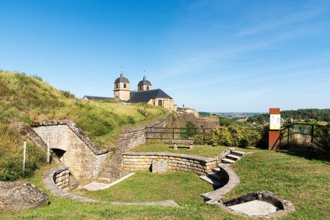 Church of St Martin, citadel, fortress, Montmédy, Département Meuse, Grand Est, France