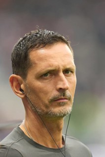 Football Bundeliga Eintracht Frankfurt-Union Berlin.Dino Toppmöller, Coach Eintracht Frankfurt