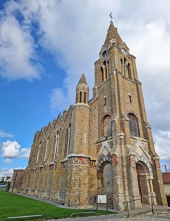 The Chapel Notre-Dame de Bon Secours (Our Lady of Good Help) in Dieppe, Normandy, France. A church