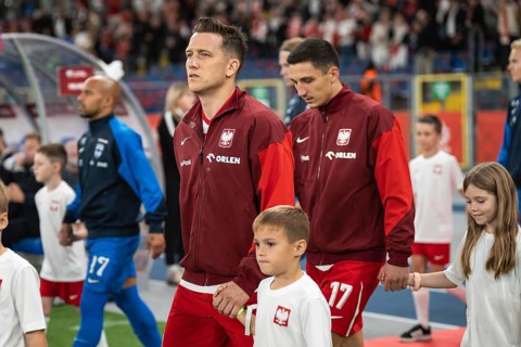 CHORZOW, POLAND - SEPTEMBER 7, 2025: Qualifications for FIFA 2026. Football match Poland vs Finland