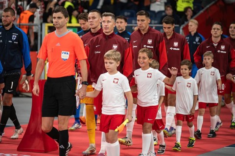CHORZOW, POLAND - SEPTEMBER 7, 2025: Qualifications for FIFA 2026. Football match Poland vs Finland