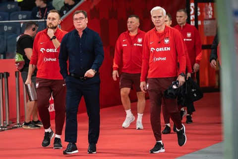 CHORZOW, POLAND - SEPTEMBER 7, 2025: Qualifications for FIFA 2026. Football match Poland vs Finland