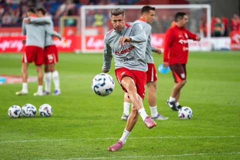 CHORZOW, POLAND - SEPTEMBER 7, 2025: Qualifications for FIFA 2026. Football match Poland vs Finland