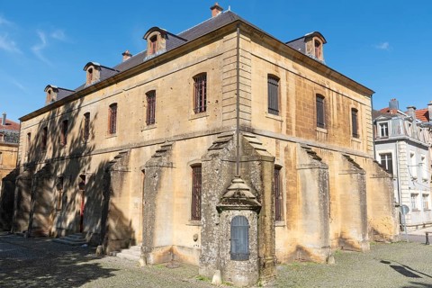 Former military hospital, citadel, Vauban fortifications, UNESCO World Heritage Site, Longwy,