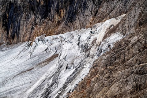 Details ice, glacier, Dachstein, Dachstein glacier, Styria, Austria