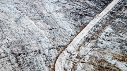 Details ice, glacier, Dachstein, Dachstein glacier, Styria, Austria