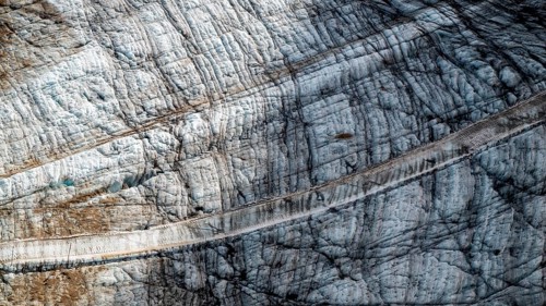 Details ice, glacier, Dachstein, Dachstein glacier, Styria, Austria