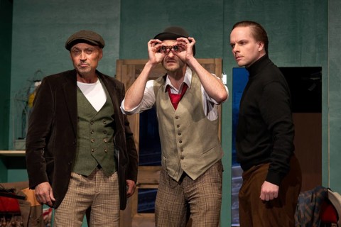 Silvio Hildebrandt (Dr Courtenay), Thilo Herrmann (Prof Marcus), Henning Wolff (Louis Harvey),