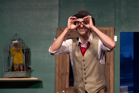 Thilo Herrmann (Prof. Marcus), LADYKILLERS, photo rehearsal on 29.09.2025 at the Berliner