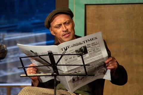 Silvio Hildebrandt (Dr Courtenay), LADYKILLERS, photo rehearsal on 29.09.2025 at the Berliner