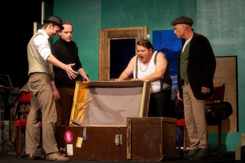 Thilo Herrmann (Prof. Marcus), Silvio Hildebrandt (Dr Courtenay), Pablo Nina Toculescu (Willie