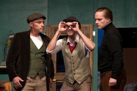 Silvio Hildebrandt (Dr Courtenay), Thilo Herrmann (Prof Marcus), Henning Wolff (Louis Harvey),