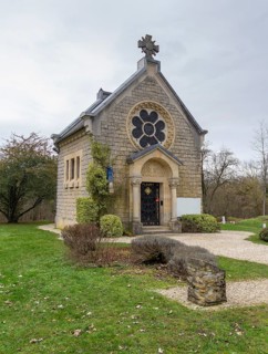 Chapel in Fleury-devant-Douaumont, a commune in the Meuse department in Grand Est in north-eastern