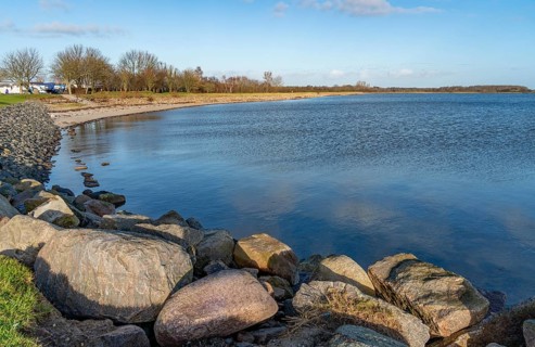 Scenery around Maasholm, a municipality in Schleswig-Holstein, Northern Germany