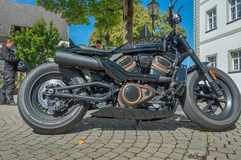 Harley-Davidson Revolution Max 1250 motorbike, Allgäu, Baden-Württemberg, Germany