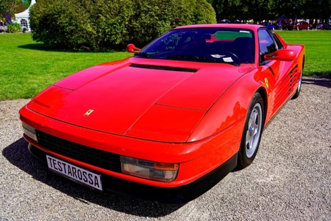 Ferrari Testarossa, year of construction 1987, Oldtimer Classic, Gala International Concours