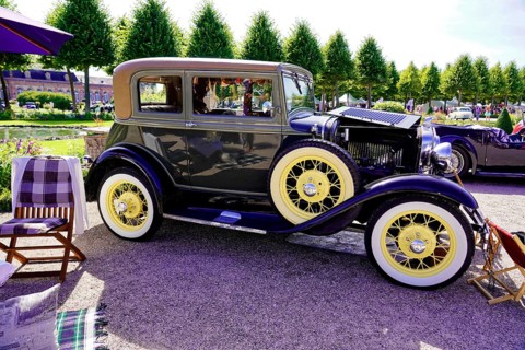 Oldtimer Classic, Gala International Concours d'Elegance Schwetzingen 2025, Germany, Europe, Black