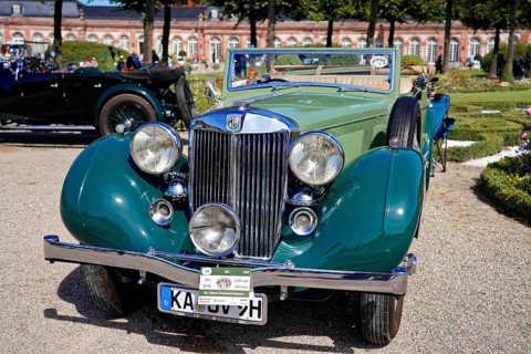 MG, year of construction 1939, Oldtimer Classic, Gala International Concours d'Elegance