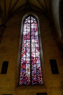 The interior of the largest Protestant church in Germany. It has the world's highest church tower,