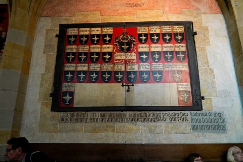 The interior of the largest Protestant church in Germany. It has the world's highest church tower,