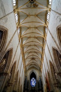 The interior of the largest Protestant church in Germany. It has the world's tallest church tower,