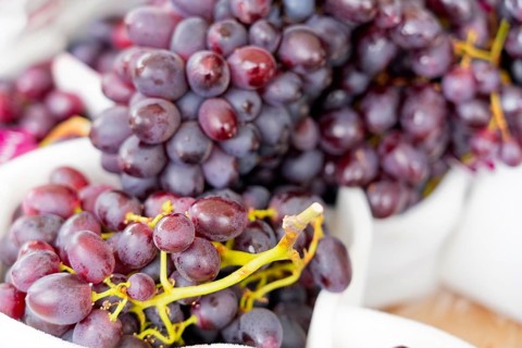 Farmer's market on the Münsterplatz, Stall, Ulm, Baden-Württemberg, Germany, Europe, Close-up of