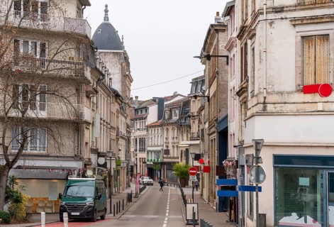 Impression of Epinal, a commune in northeastern France and the prefecture of the Vosges department