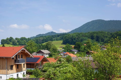 Residential building, Grainbach, Samerberg, Chiemgau, Upper Bavaria, Bavaria, Germany