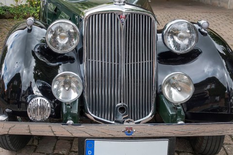 Front view of Rover 16, Southern Wine Route, Southern Palatinate, Palatinate, Rhineland-Palatinate,