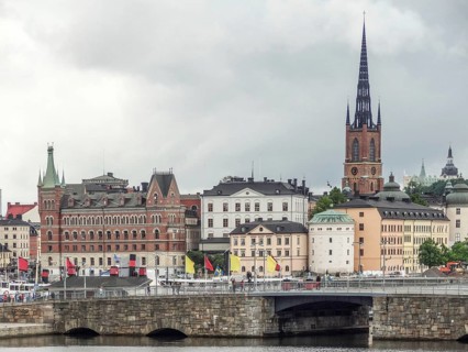 City view of Stockholm, the capital of Sweden