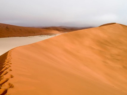Namib desert scenery around the Sossusvlei area in Namibia