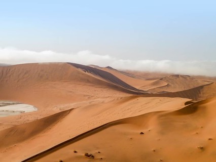 Namib desert scenery around the Sossusvlei area in Namibia