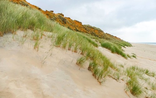 Rotes Kliff at Sylt, part of the North Frisian Islands in Germany