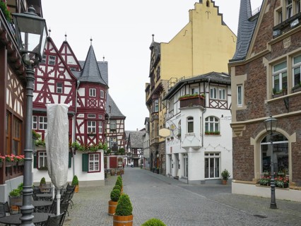Impression of Bacharach at the Middle Rhine in Germany