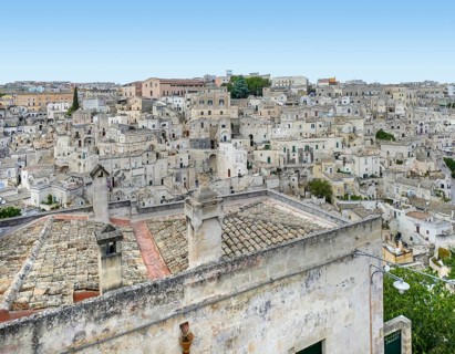 Impression around Matera in the region of Basilicata in Southern Italy