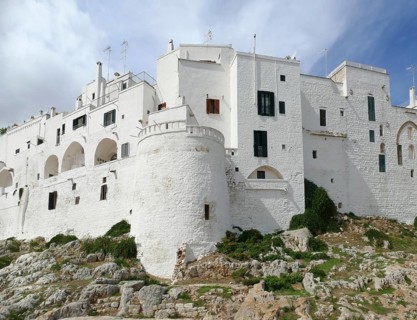 Impression of Ostuni, a city in Apulia, Italy