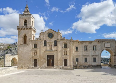 Impression around Matera in the region of Basilicata in Southern Italy