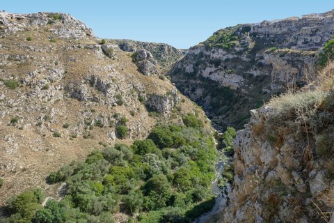 Impression around Matera in the region of Basilicata in Southern Italy