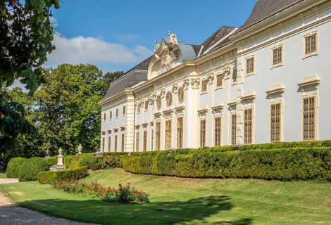 Halbturn palace around Neusiedl am See in the Burgenland District in Austria