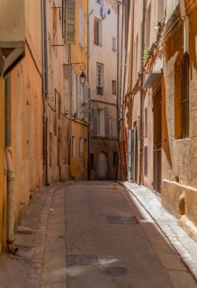 Impression of Aix-en-Provence, a city and commune in the Provence region of southern France