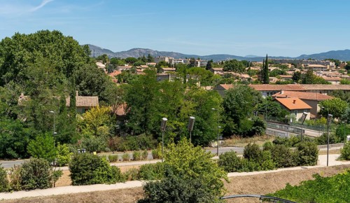 Impression of Carpentras, a commune in the Vaucluse department in the Provence region in